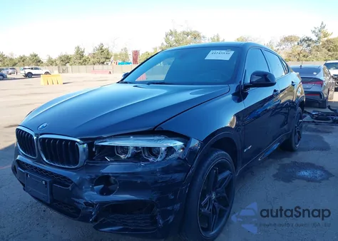 2016 BMW X6 Sdrive35I z USA, uszkodzony, nr VIN 5UXKU0C53G0F92154